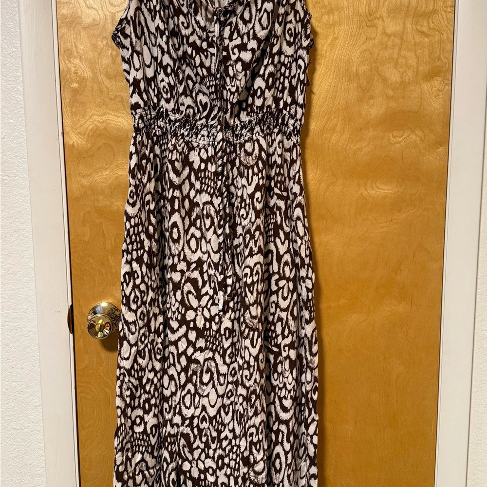 Faded Glory Black and White Maxi Dress